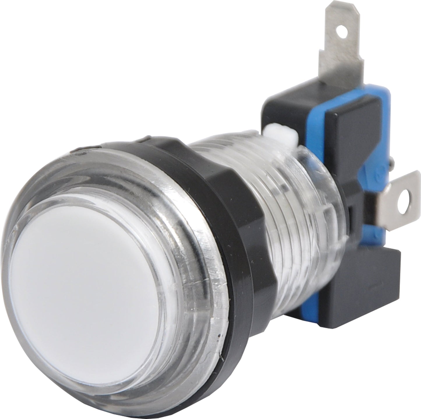 Arduino Arcade Style Momentary LED Illuminated Switch White S0914