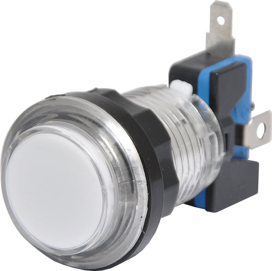 Arduino Arcade Style Momentary LED Illuminated Switch White S0914