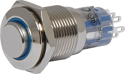 Push Button Switch DPDT Alt. PCB Mount S0937