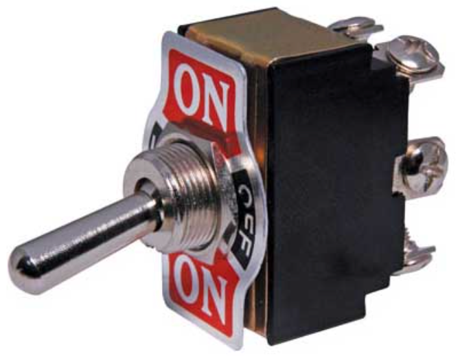 Switch Toggle DPDT (On/Off/On) 6A Heavy Duty S1055