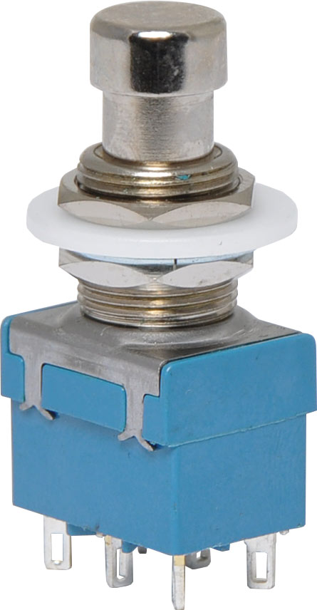 Push Button Switch DPDT Alternate Footpad S1150A