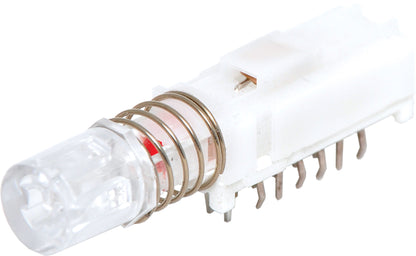 Push Button Switch 4PDT PCB Mount LED Red S1450