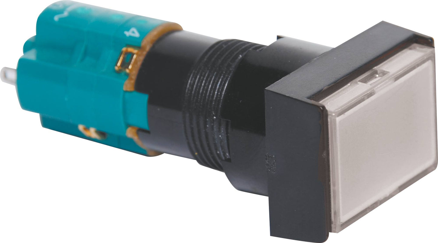 Push Button Switch DPST Alt. White Illuminated Solder Tail S1726