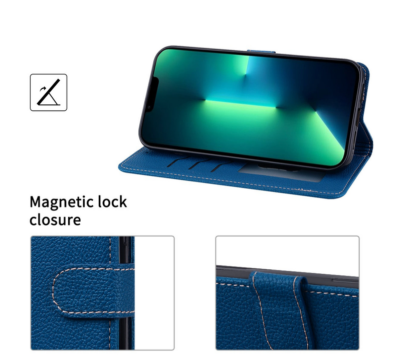 Samsung S23 FE 5G Wallet Case Dark Blue S23FEP20BD