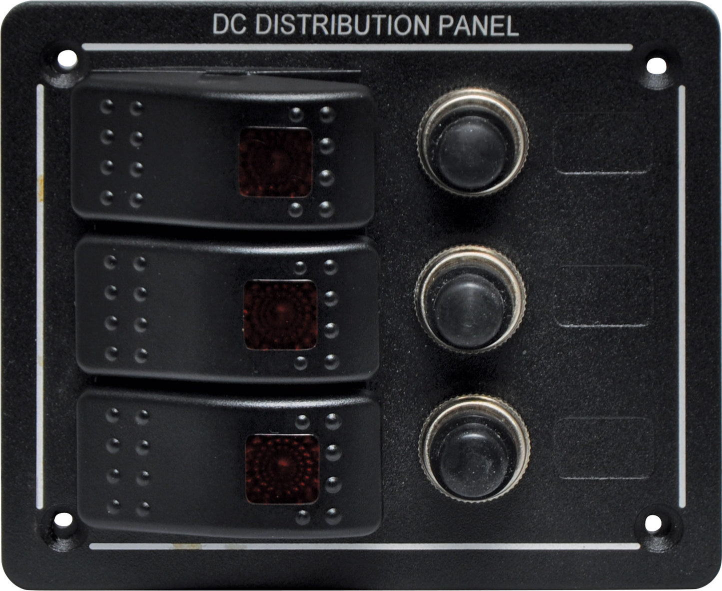 Rocker Switch 3 Way Switch Panel With Breakers S2750
