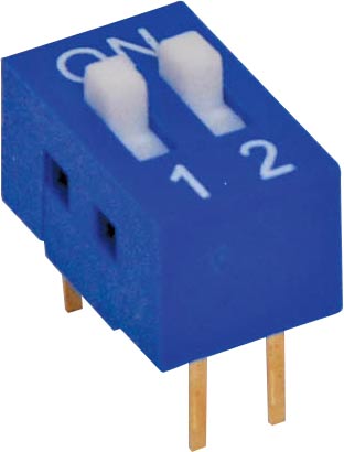 DIP DIL Switch 2 Way S3045