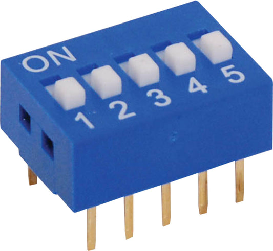 DIP DIL Switch 5 Way S3052