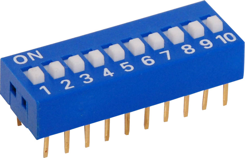 DIP DIL Switch 10 Way S3065