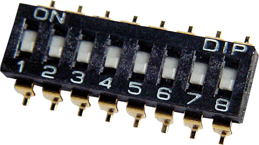 DIP DIL Switch 8 Way SMD S3088