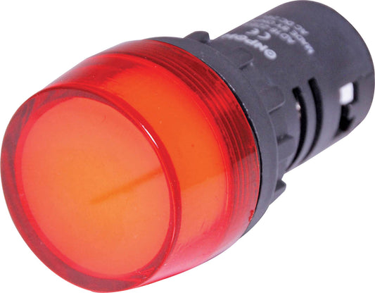Indicators 24V AC/DC 29mm Panel Lamp Red S4030