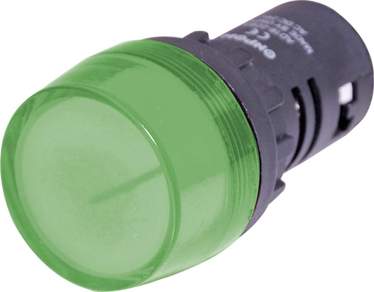 Indicators 24V AC/DC 29mm Panel Lamp Green S4031