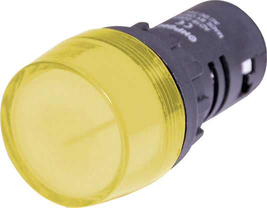 Indicators 24V AC/DC 29mm Panel Lamp Yellow S4032