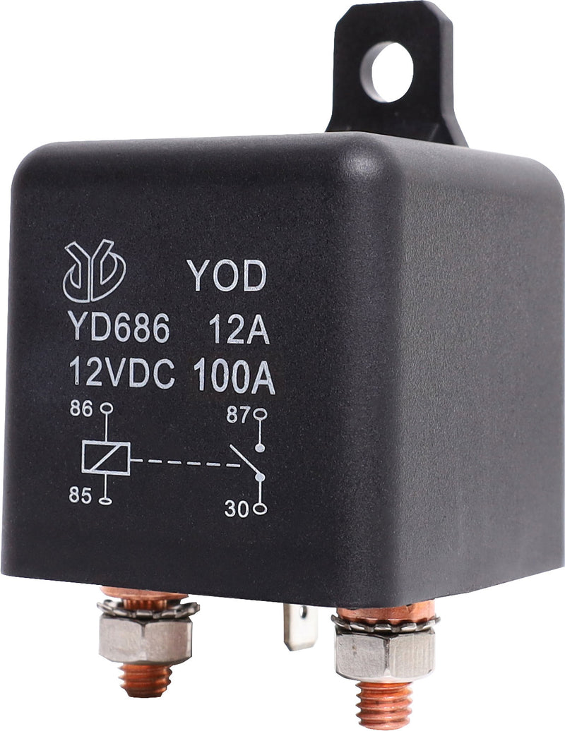Automotive Relay High Current SPST 100A 12VDC S4345