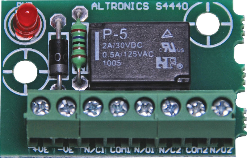 Relay Board 12V Single DPDT S4442