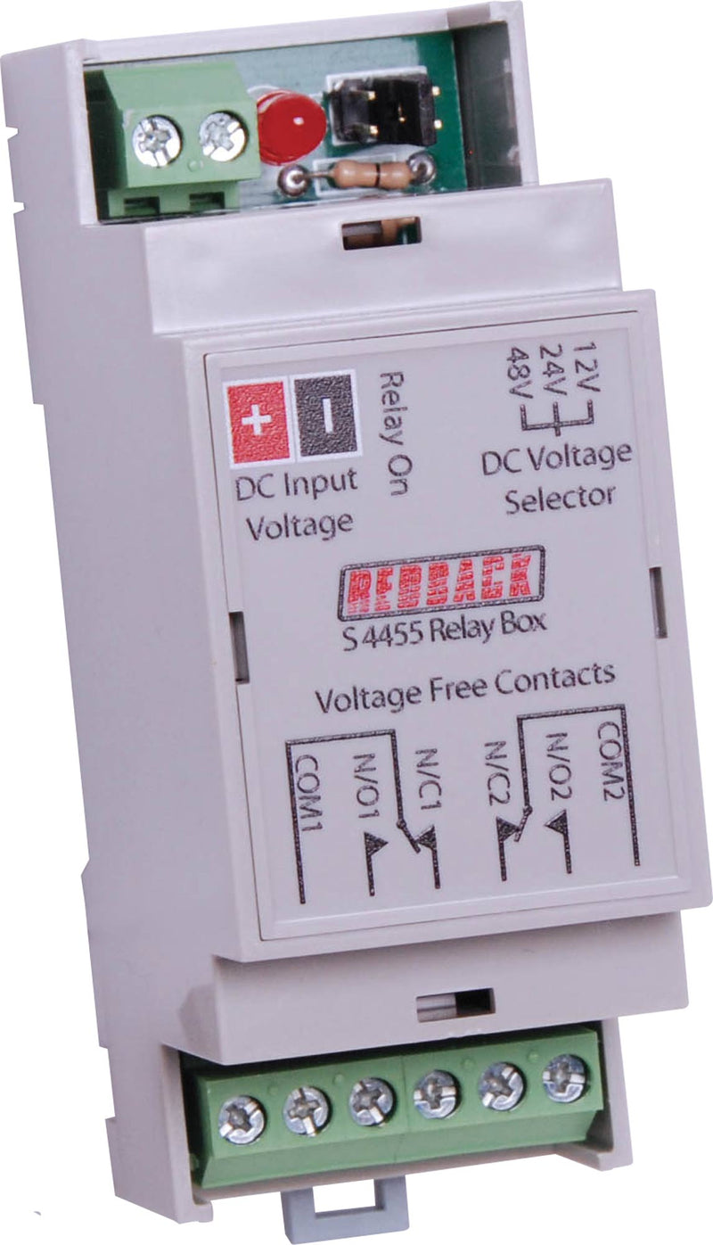 Relays 12/24/48V DIN Rail Relay Box S4455