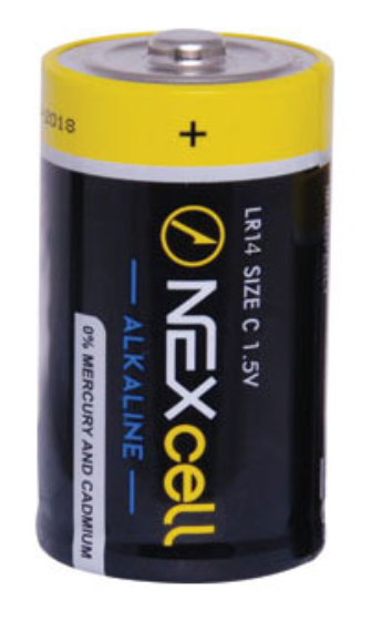 Battery C Nexcell Mercury Free Alkaline 2pk S4960B