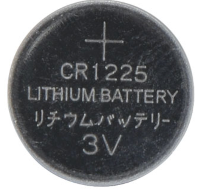 Button Cell Battery Lithium 3V CR1225  S4987B