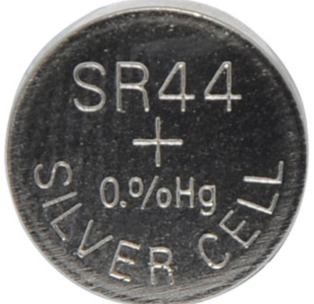 Button Cell Battery Silver Oxide 1.55V GP357 / SR44  S5000B