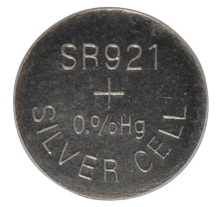 Button Cell Battery Silver Oxide 1.55V SR69 / GP371  S5004A