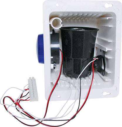 Alarm Accessories Plastic Siren Cover With Siren & Strobe White S5457