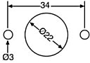 Fuse Holder 5AG 30A Chassis Mount S6030