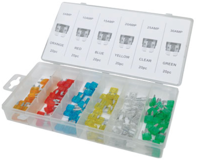 Fuse Pack Mini Blade 120pc S6050