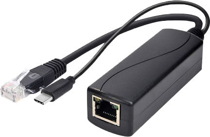 Networking PoE Splitter USB Type C 5V Adapter S9265A