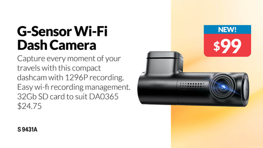 Dash Camera With Wifi G-sensor S9431a