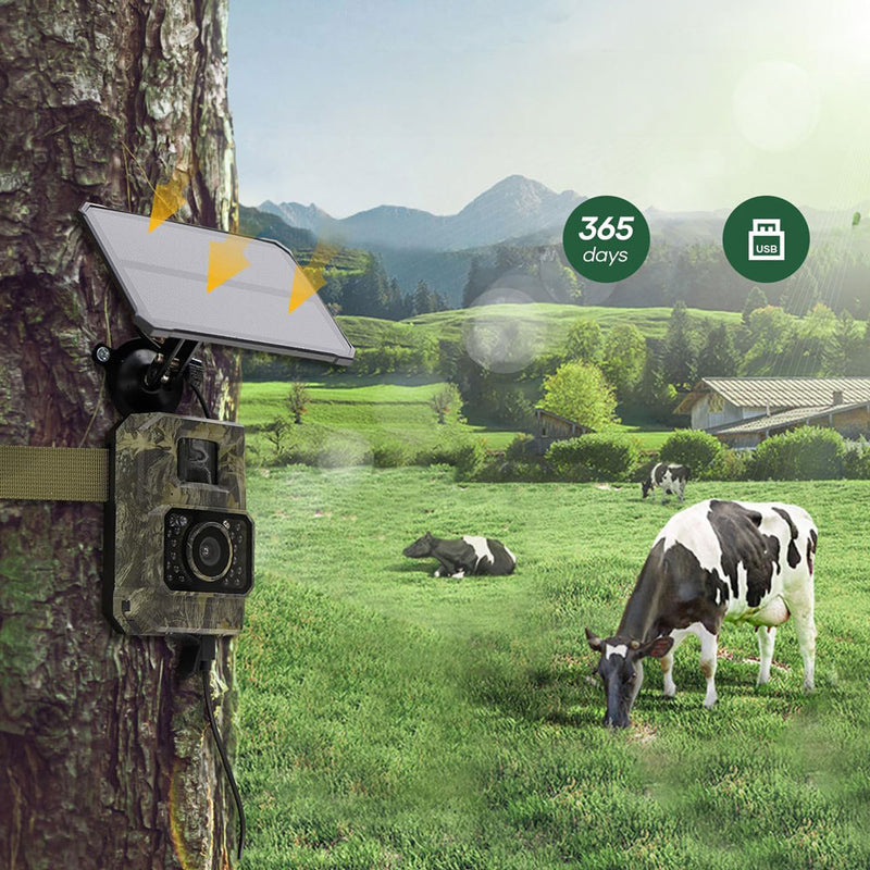 Trail Cam Wifi Solar Powered 1080p S9447