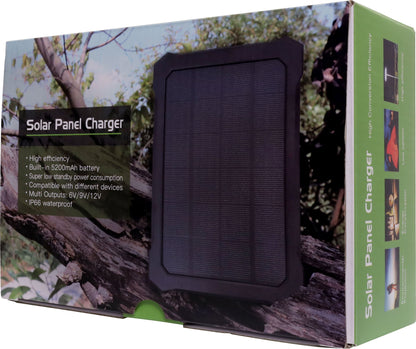 Solar Power Bank Charger For Scouting Cameras 5200mAh S9449