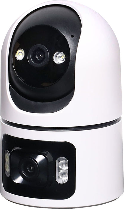 Indoor Wi-fi Pan/tilt Dual 4mp Smart Camera S9858