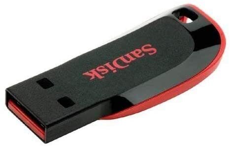 Sandisk USB2.0 Cruzer Blade Flash Drive 16GB SDCZ50-016G-B35