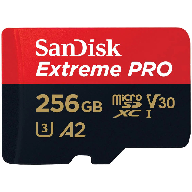 SanDisk Extreme PRO microSDXC 256GB 200MB/s Memory Card SDSQXCD256GGN6MA