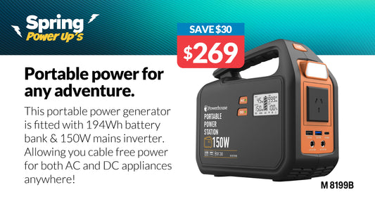 DC-AC Power Inverters Portable Solar Power Generator 150W M8199B