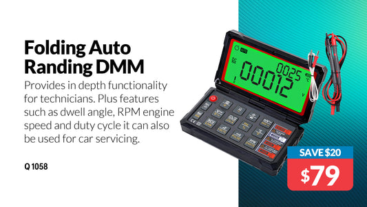 Multimeters Autoranging Folding Digital Multimeter Q1058