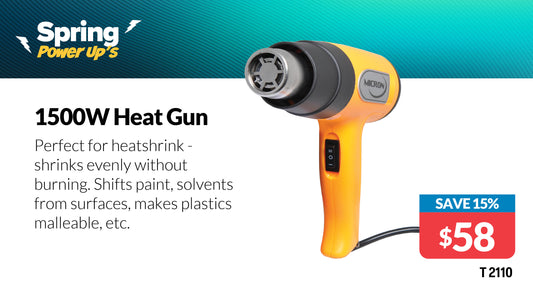 Heat Gun 1500 Watt 240 Volt T2110
