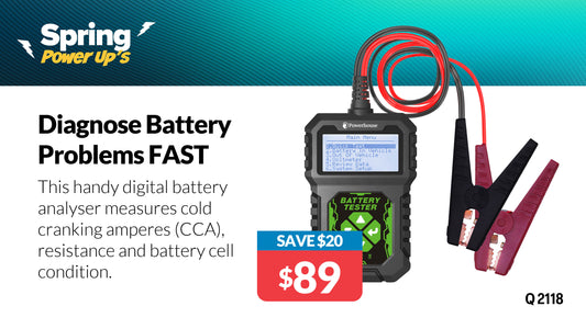 Battery Analyser Digital 12V 100-2000CCA Q2118