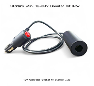 Starlink Mini Accessory Plug 12-24v Input To 30v Switched Ip67 SL-CIG-MINI-PP