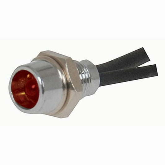 LED Bezel Round 24V 3mm Red SL2647