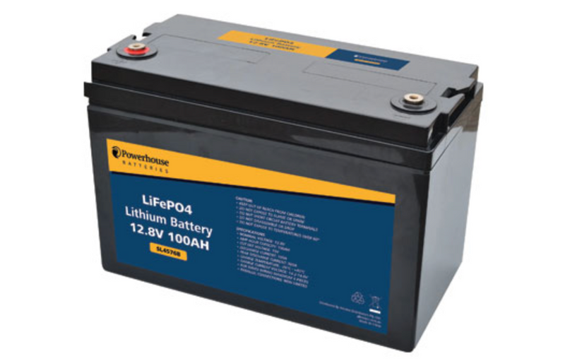 Battery Lithium 12V 100Ah LiFePO4 M8/F12 S SL4576B