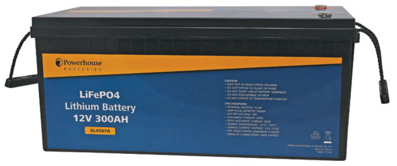 Lithium LiFePO4 Battery 12V 300Ah M8 S SL4587A