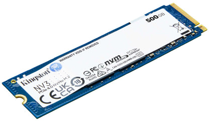 Kingston SNV3S NV3 500GB 4.0x4 NVME M.2 2280 Ssd Gen4 HBK-SNV3S-500G