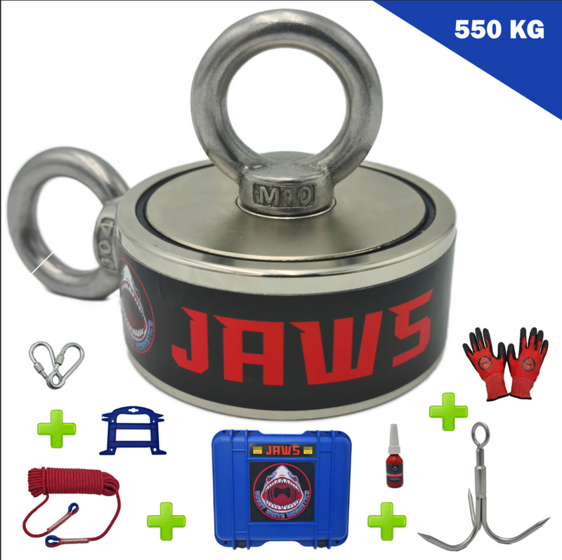Magnet Fishing Kit - 550KG Deluxe - JAWS SQ8229745