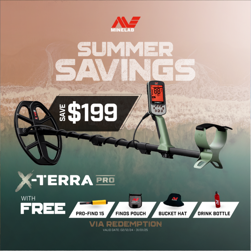 Minelab X-TERRA PRO Treasure Detector 3707-0001