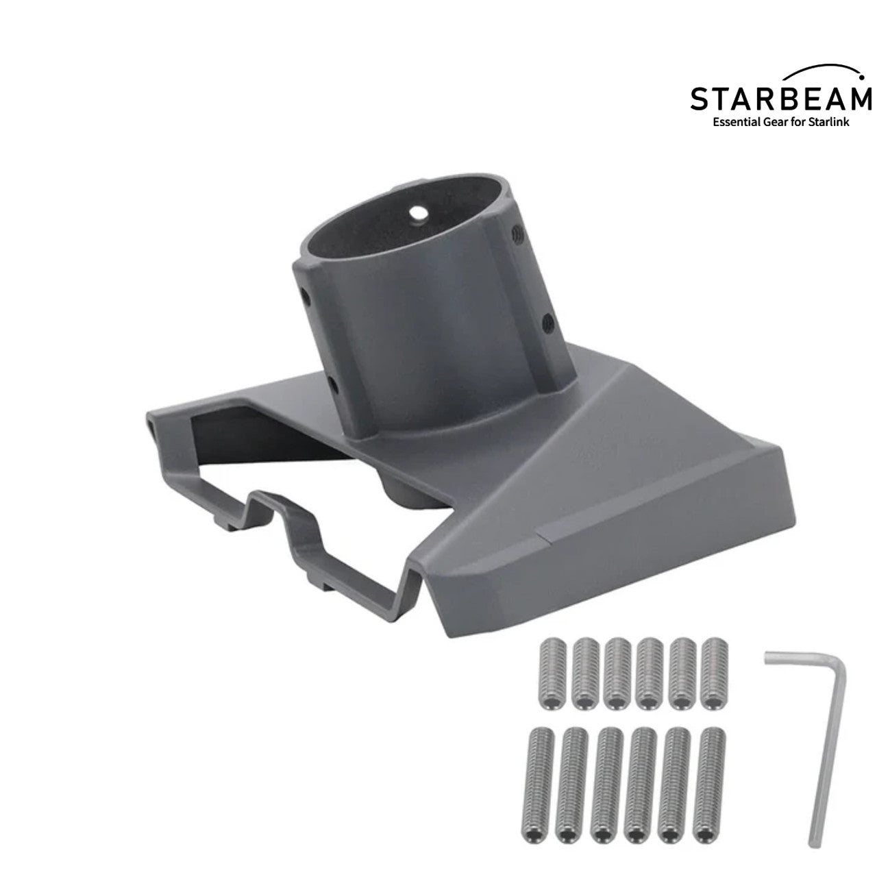 Starbeam Starlink Gen 3 Standard Aluminum Pole Adapter 25-48mm Pole SAT-SB-00083