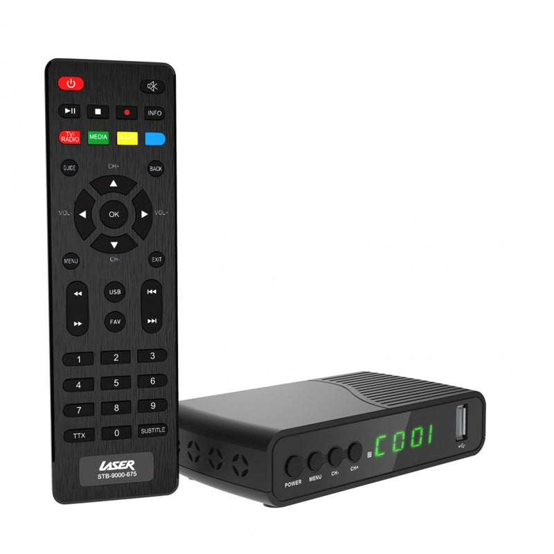 Laser Digital Set Top Box HD USB Recording STB-9000-675