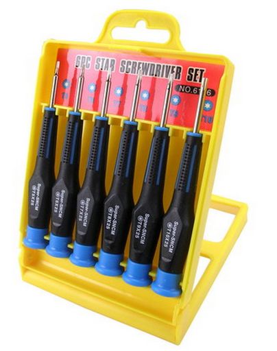 Tool Kit Security Torx T5 T6 T7 T8 T9 T10 STD-712