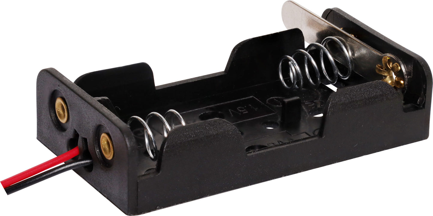Battery Clips & Holders 2 x AA On/Off Lever Fly Lead SW5057