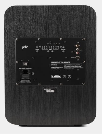 Polk Signature Elite Es12 Subwoofer 12" 300w Black SIGS12SUBELBKAU