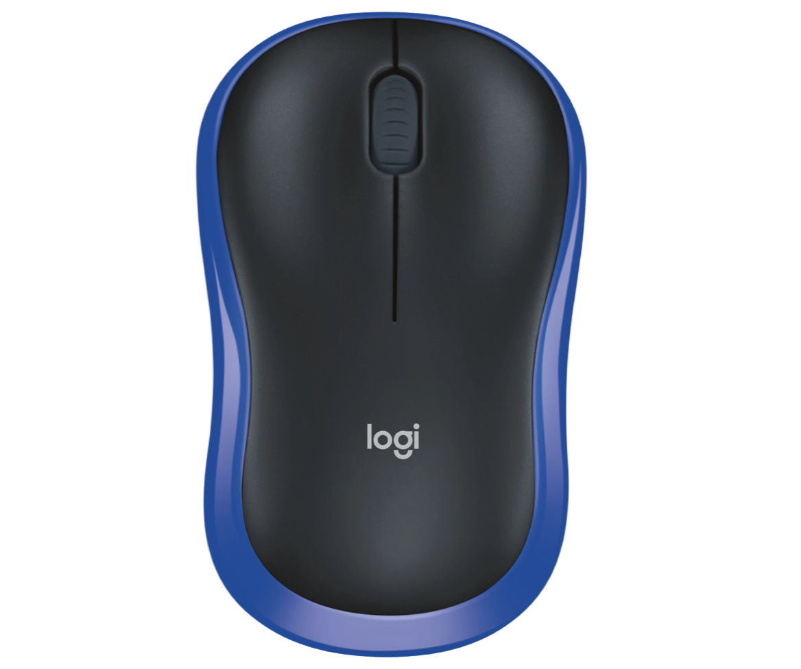 Logitech M185 Wireless Mouse 2.4ghz Blue 1915930